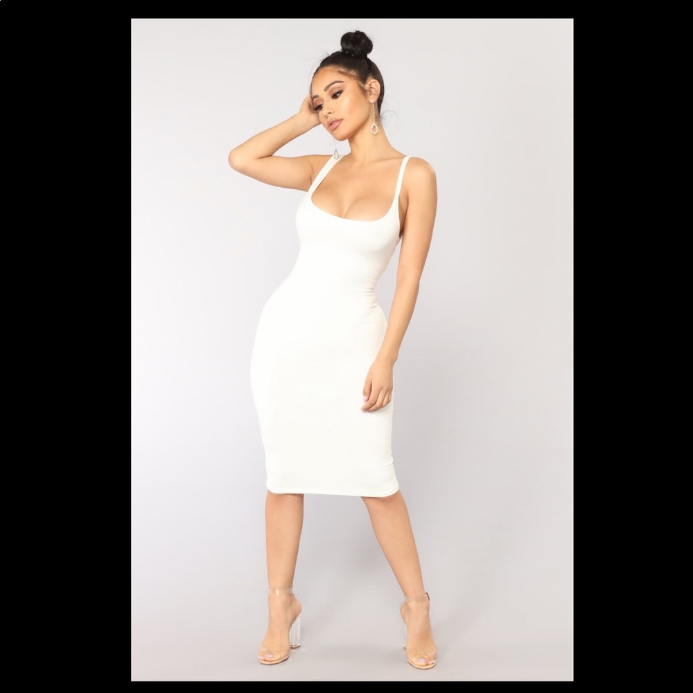 Fashion Nova White Dress